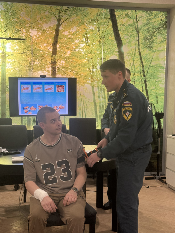 Обучение по оказанию первой помощи при несчастных случаях на производстве