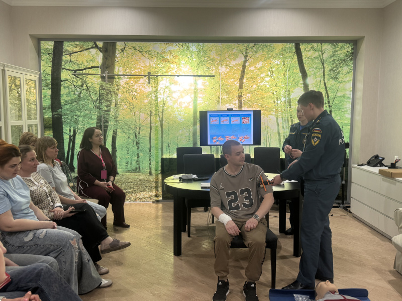 Обучение по оказанию первой помощи при несчастных случаях на производстве