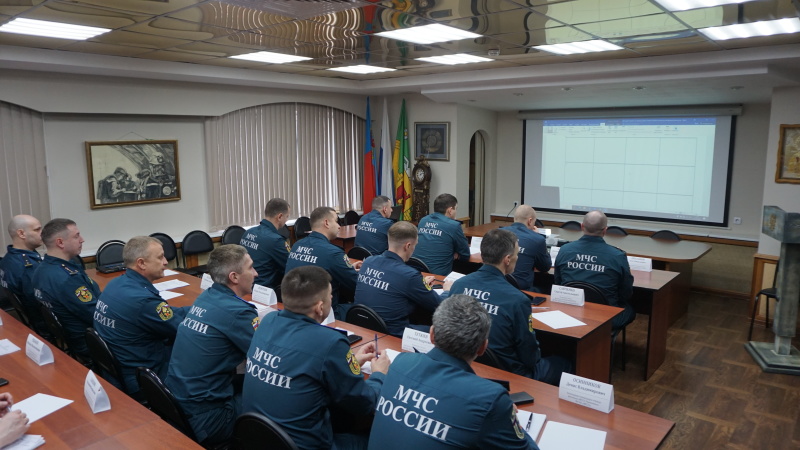 Повышение квалификации командного состава ФГУП «ВГСЧ»