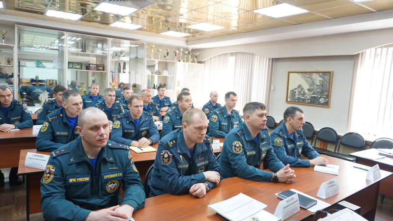 Повышение квалификации командного состава ФГУП «ВГСЧ»