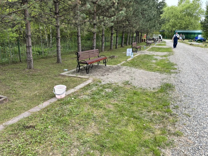 Уборка территории и косметический ремонт «Аллеи горноспасателей»