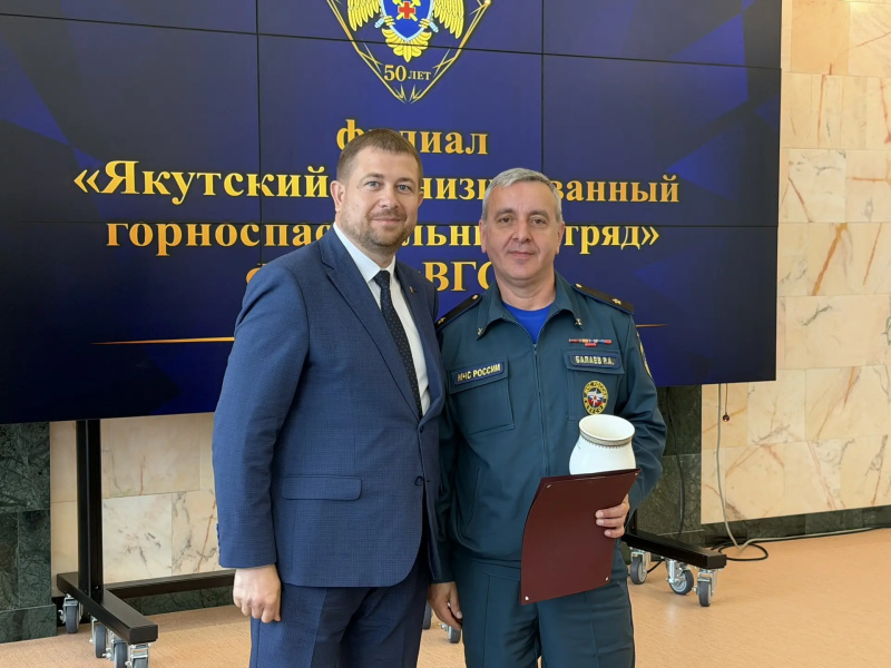 В Мирном отметили 50-летний юбилей Якутский ВГСО