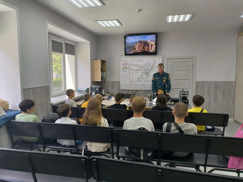 Юные робототехники примерили на себя профессию горноспасателя
