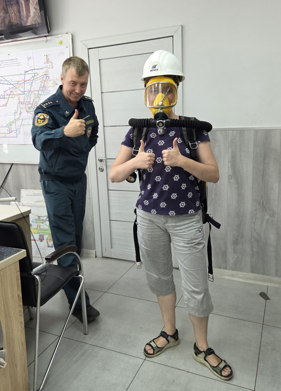 Юные робототехники примерили на себя профессию горноспасателя