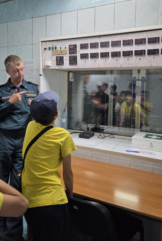 Юные робототехники примерили на себя профессию горноспасателя