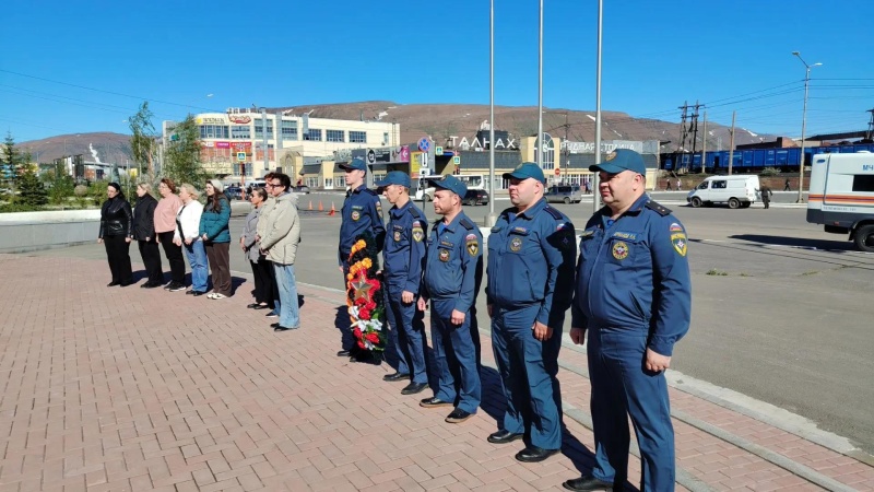 В Талнахе почтили память героев Великой Отечественной войны