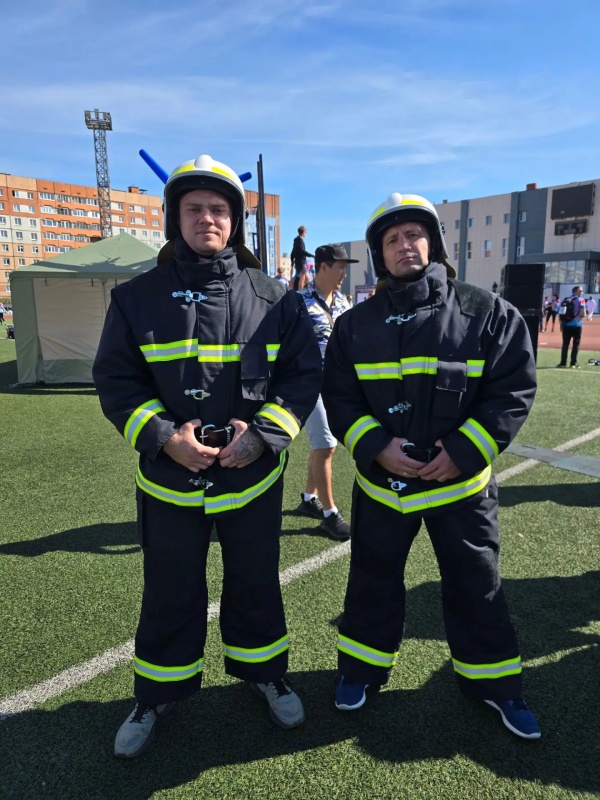 Пожарный кроссфит в Норильске