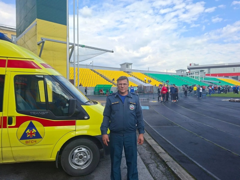 Медицинское обеспечение соревнований по пожарно-спасательному спорту