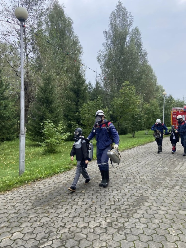 В детском лагере «Чайка» прошли масштабные противопожарные учения с участием экстренных служб
