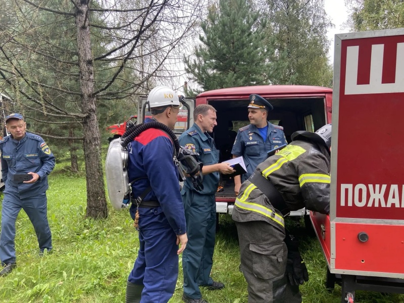 В детском лагере «Чайка» прошли масштабные противопожарные учения с участием экстренных служб
