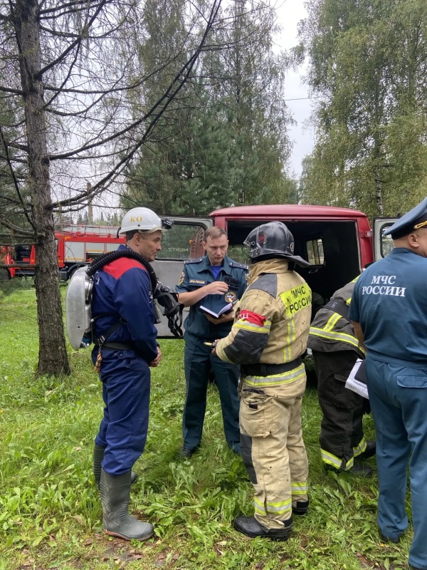 В детском лагере «Чайка» прошли масштабные противопожарные учения с участием экстренных служб