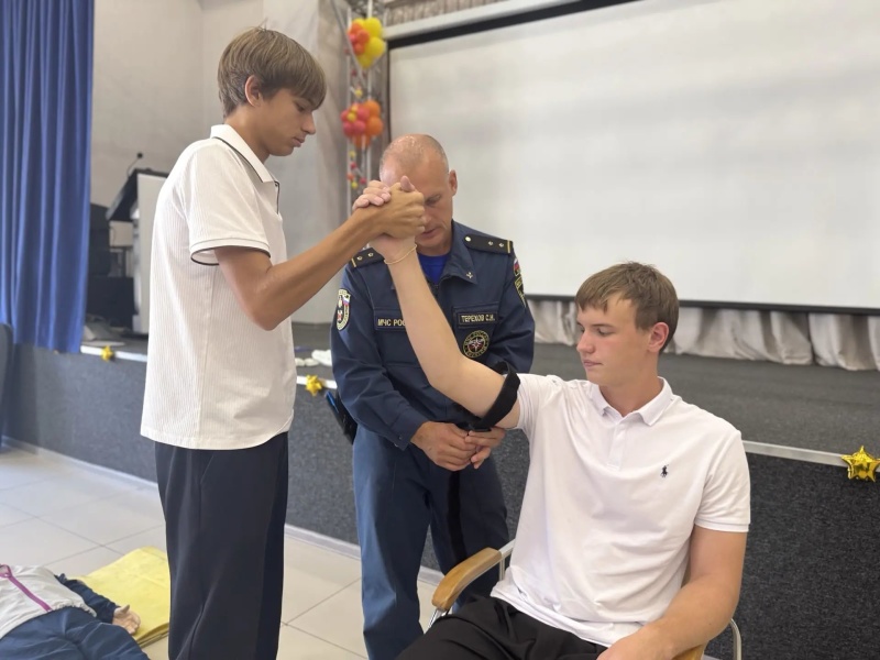 Уроки первой помощи для молодежи Кузбасса