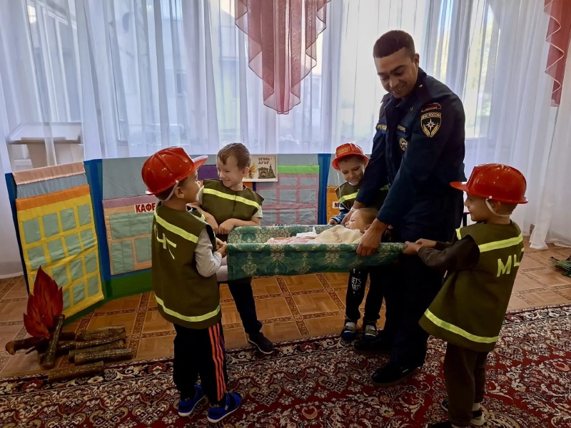 В детских садах Губкинского округа прошли «Уроки культуры безопасности»