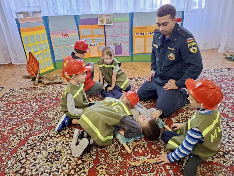 В детских садах Губкинского округа прошли «Уроки культуры безопасности»