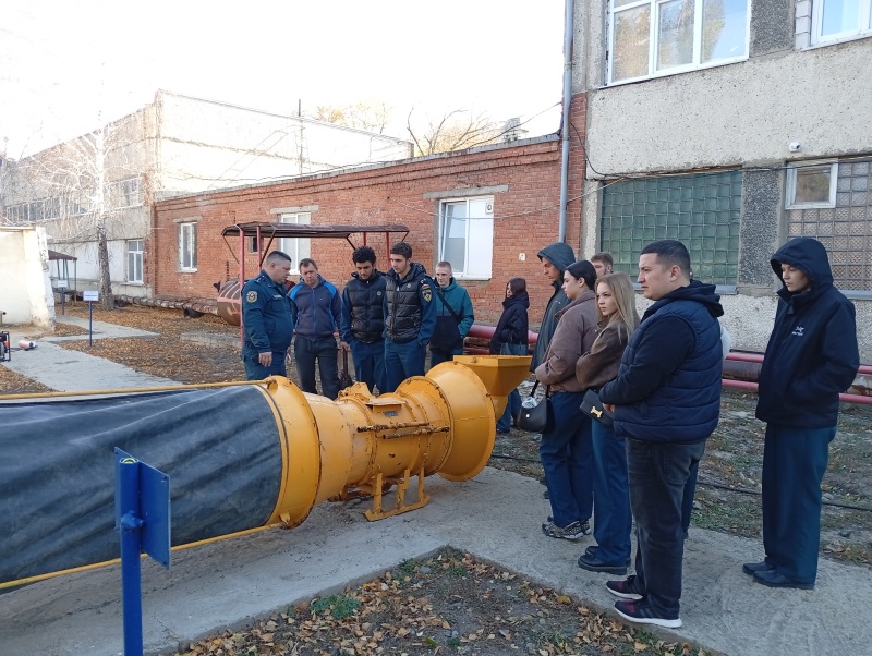 Экскурсия для студентов Орского техникума